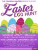 2022 Easter egg hunt flyer