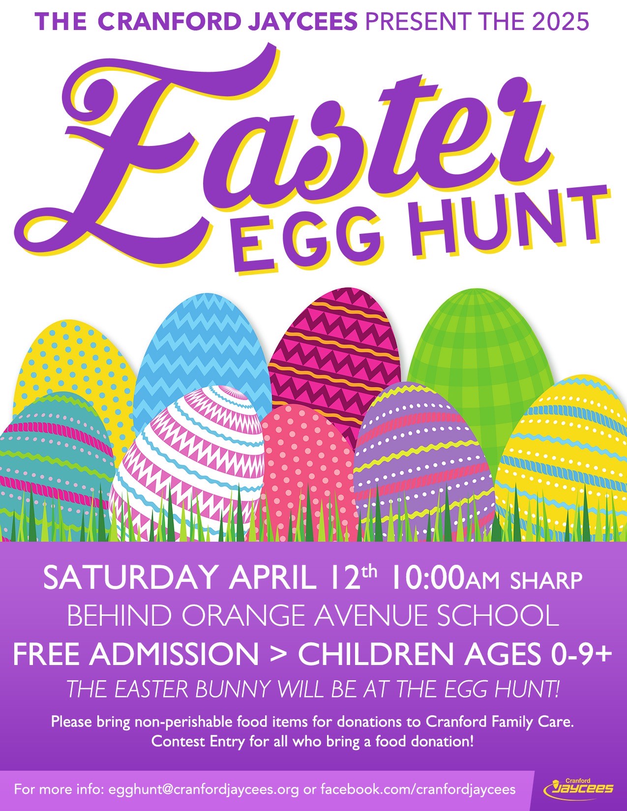 Jaycees Easter Egg Hunt 2025