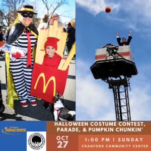 Halloween Parade Costume Contest and Pumpkin Chunkin'